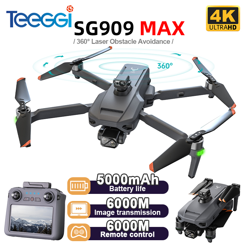 Drone Gimbal 3 Axis - Teeggi SG909 MAX GPS Drone con