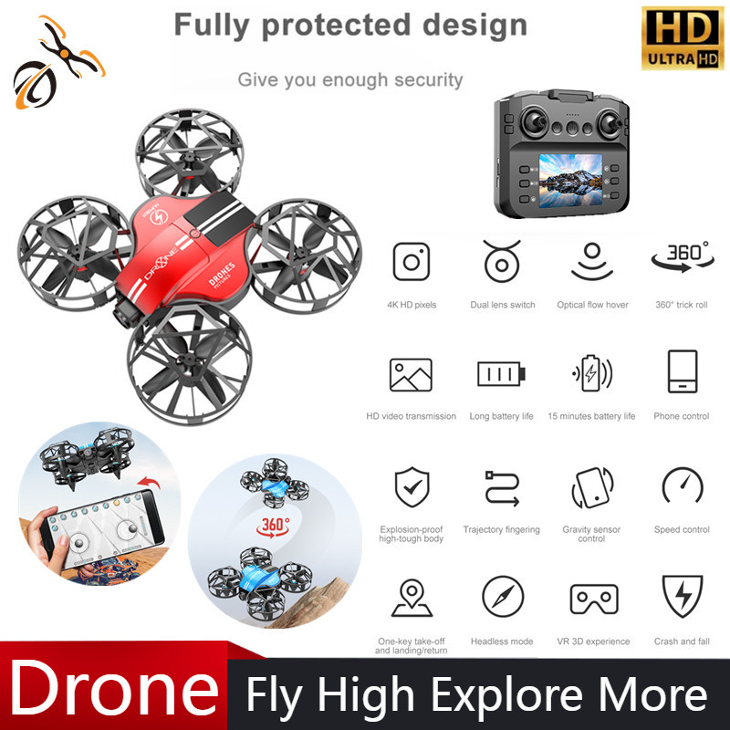 Nuevo Mini Drone 812PRO profes - Drone Gimbal Case reseña y precio